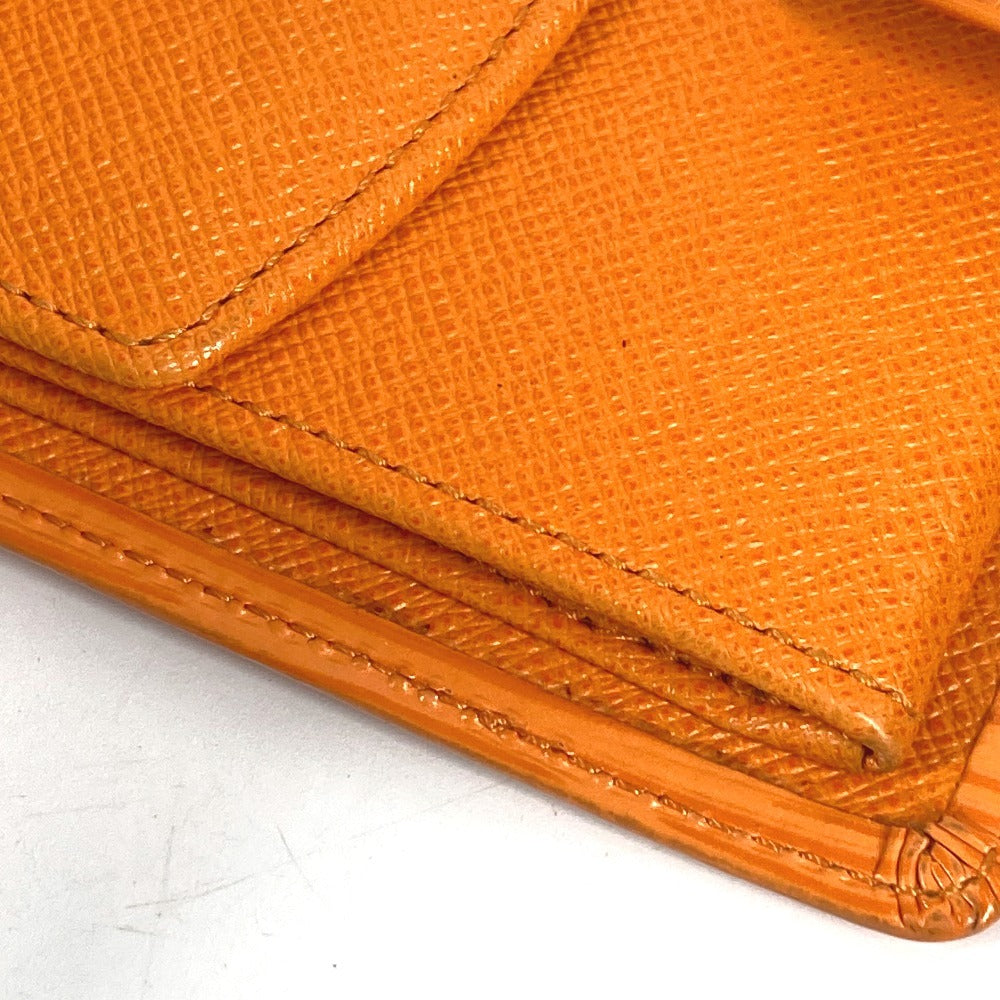 LOUIS VUITTON M6355H エピ ポルト ビエ コンパクト コンパクトウォレット 2つ折り財布 エピレザー ユニセックス マンダリンオレンジ オレンジ
