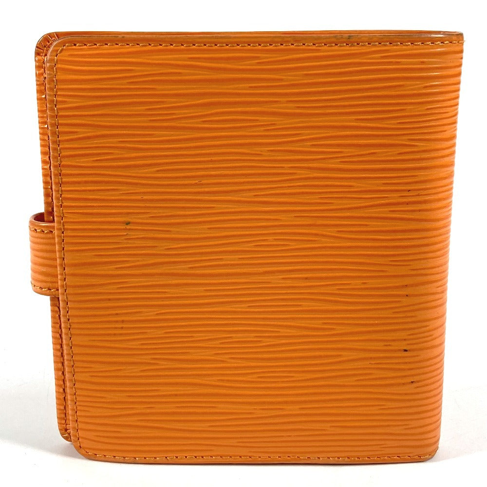 LOUIS VUITTON M6355H エピ ポルト ビエ コンパクト コンパクトウォレット 2つ折り財布 エピレザー ユニセックス マンダリンオレンジ オレンジ