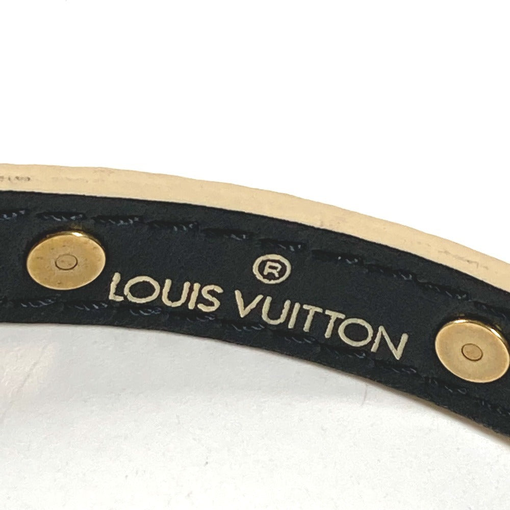 LOUIS VUITTON M91844 スハリ ブラスレ ドゥブルトゥール 2重ブレス アクセサリー ブレスレット スハリレザー ユニセックス ブラック