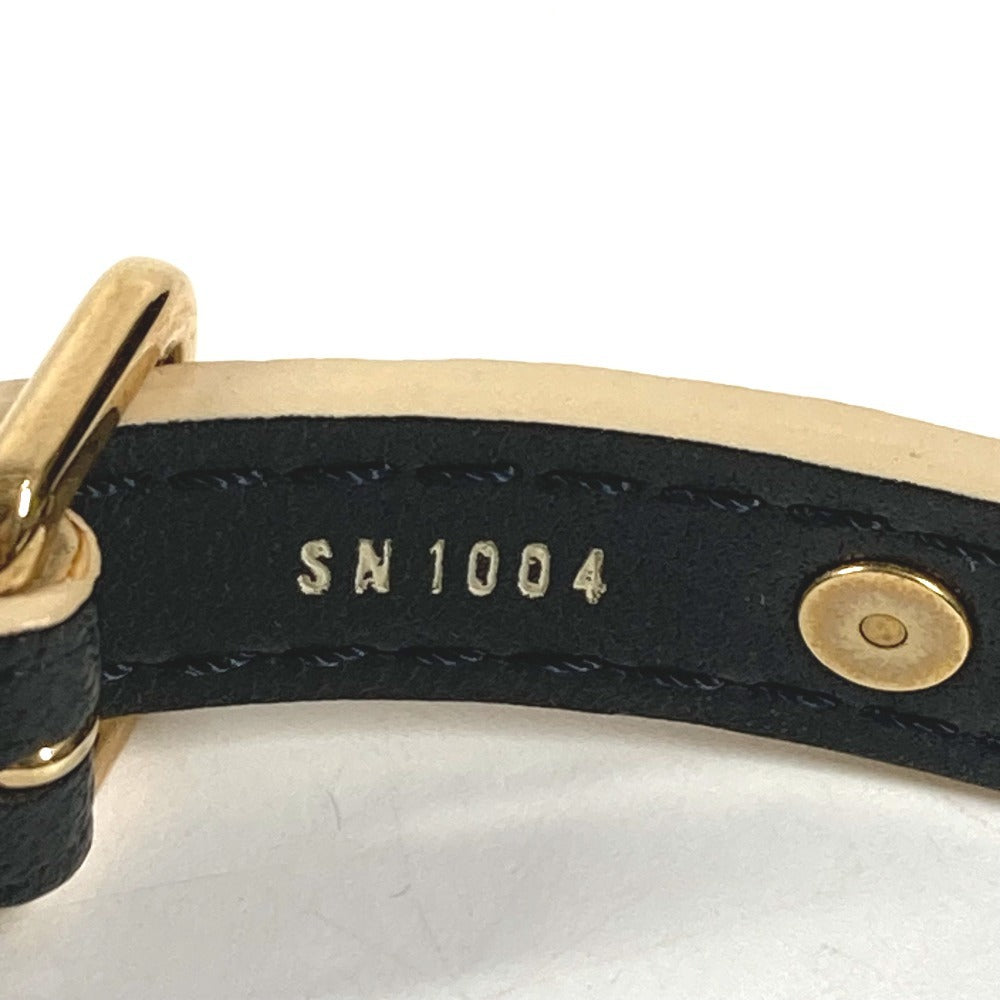 LOUIS VUITTON M91844 スハリ ブラスレ ドゥブルトゥール 2重ブレス アクセサリー ブレスレット スハリレザー ユニセックス ブラック