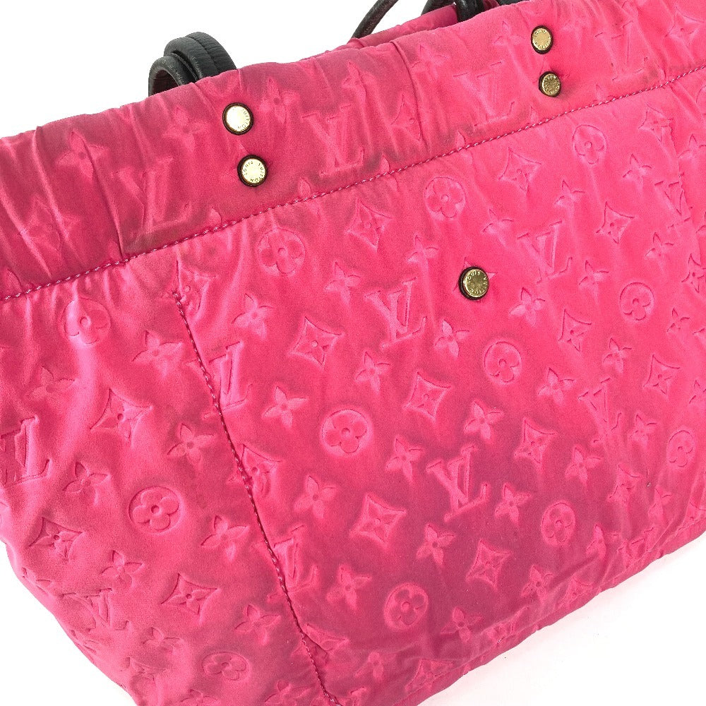 LOUIS VUITTON M92802 クルーズライン スキューバーMM スキューバー MM カバン トートバッグ 肩掛け ショルダーバッグ マイクロファイバー レディース ピンク