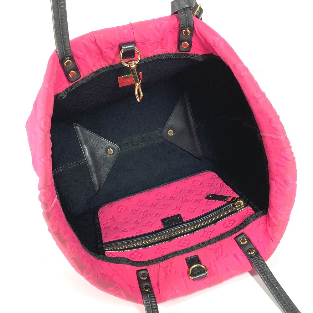 LOUIS VUITTON M92802 クルーズライン スキューバーMM スキューバー MM カバン トートバッグ 肩掛け ショルダーバッグ マイクロファイバー レディース ピンク