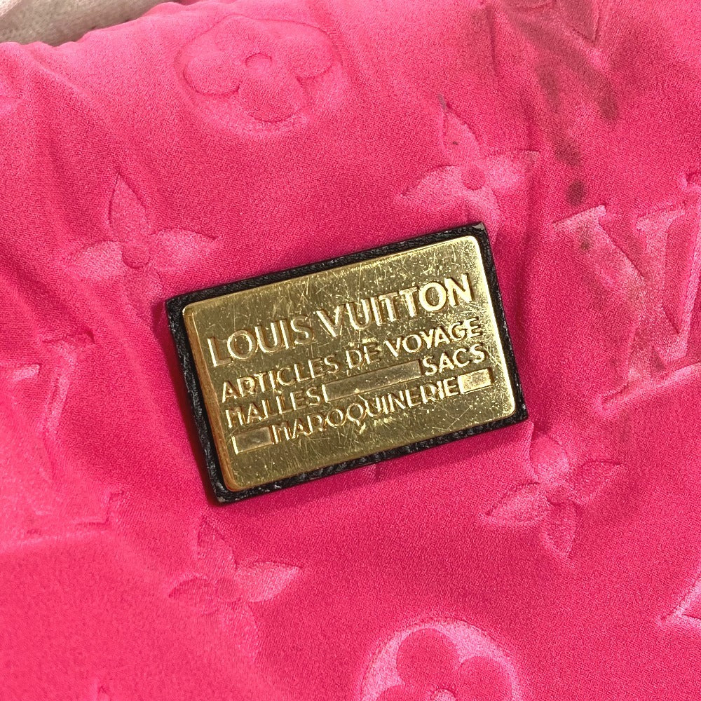 LOUIS VUITTON M92802 クルーズライン スキューバーMM スキューバー MM カバン トートバッグ 肩掛け ショルダーバッグ マイクロファイバー レディース ピンク