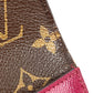 LOUIS VUITTON M60494 モノグラム エピ ポルトフォイユ マリールー コンパクトウォレット 3つ折り財布 モノグラムキャンバス ユニセックス フューシャ ピンク
