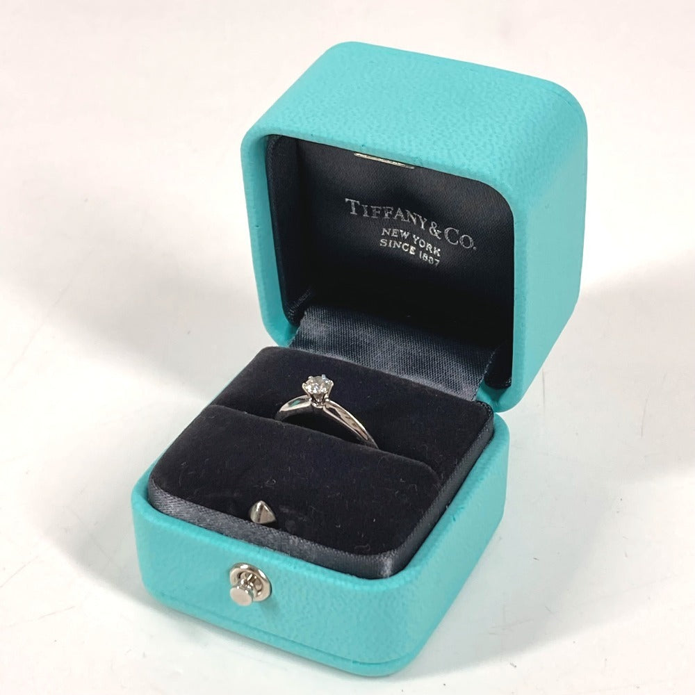 TIFFANY&Co. プラチナ ソリティア ダイヤモンド ダイヤ 1pt 0.22ct ジュエリー アクセサリー リング・指輪 Pt950 レディース シルバー