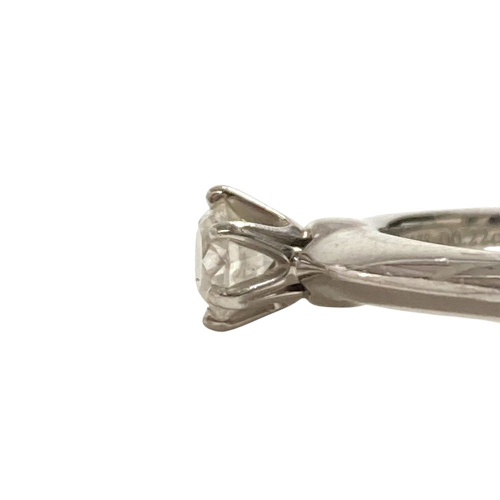TIFFANY&Co. プラチナ ソリティア ダイヤモンド ダイヤ 1pt 0.22ct ジュエリー アクセサリー リング・指輪 Pt950 レディース シルバー