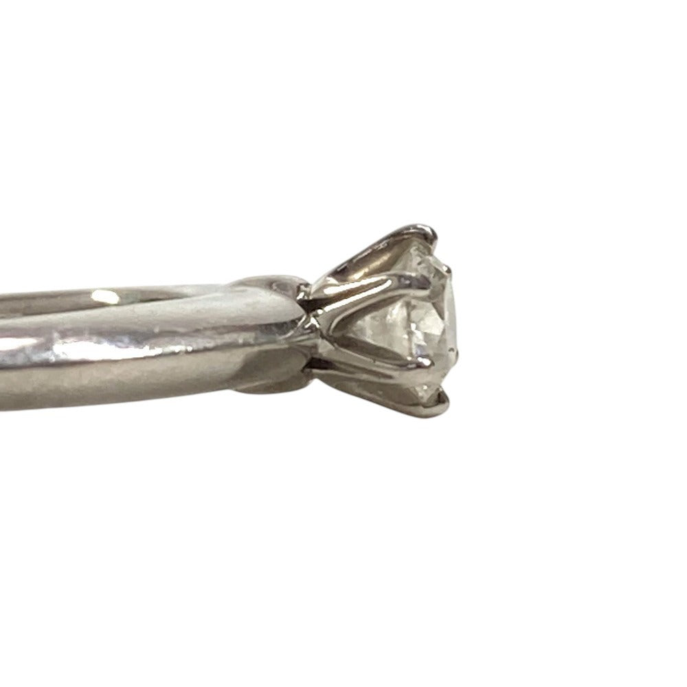 TIFFANY&Co. プラチナ ソリティア ダイヤモンド ダイヤ 1pt 0.22ct ジュエリー アクセサリー リング・指輪 Pt950 レディース シルバー
