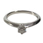 TIFFANY&Co. プラチナ ソリティア ダイヤモンド ダイヤ 1pt 0.22ct ジュエリー アクセサリー リング・指輪 Pt950 レディース シルバー