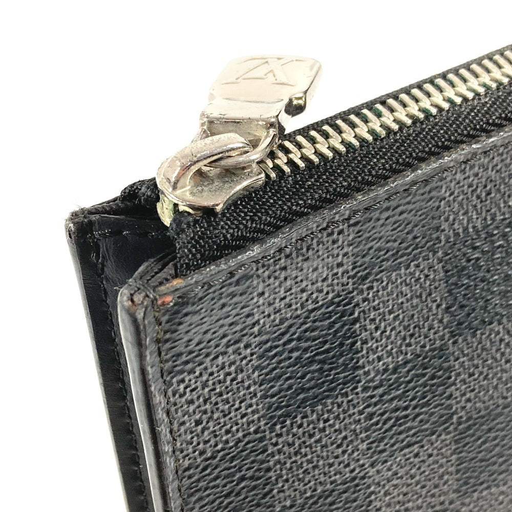 LOUIS VUITTON N64437 ダミエグラフィット ポシェットジュールGM ポシェットジュール GM カバン ポーチ セカンドバッグ L字ファスナー クラッチバッグ ダミエグラフィットキャンバス ユニセックス
