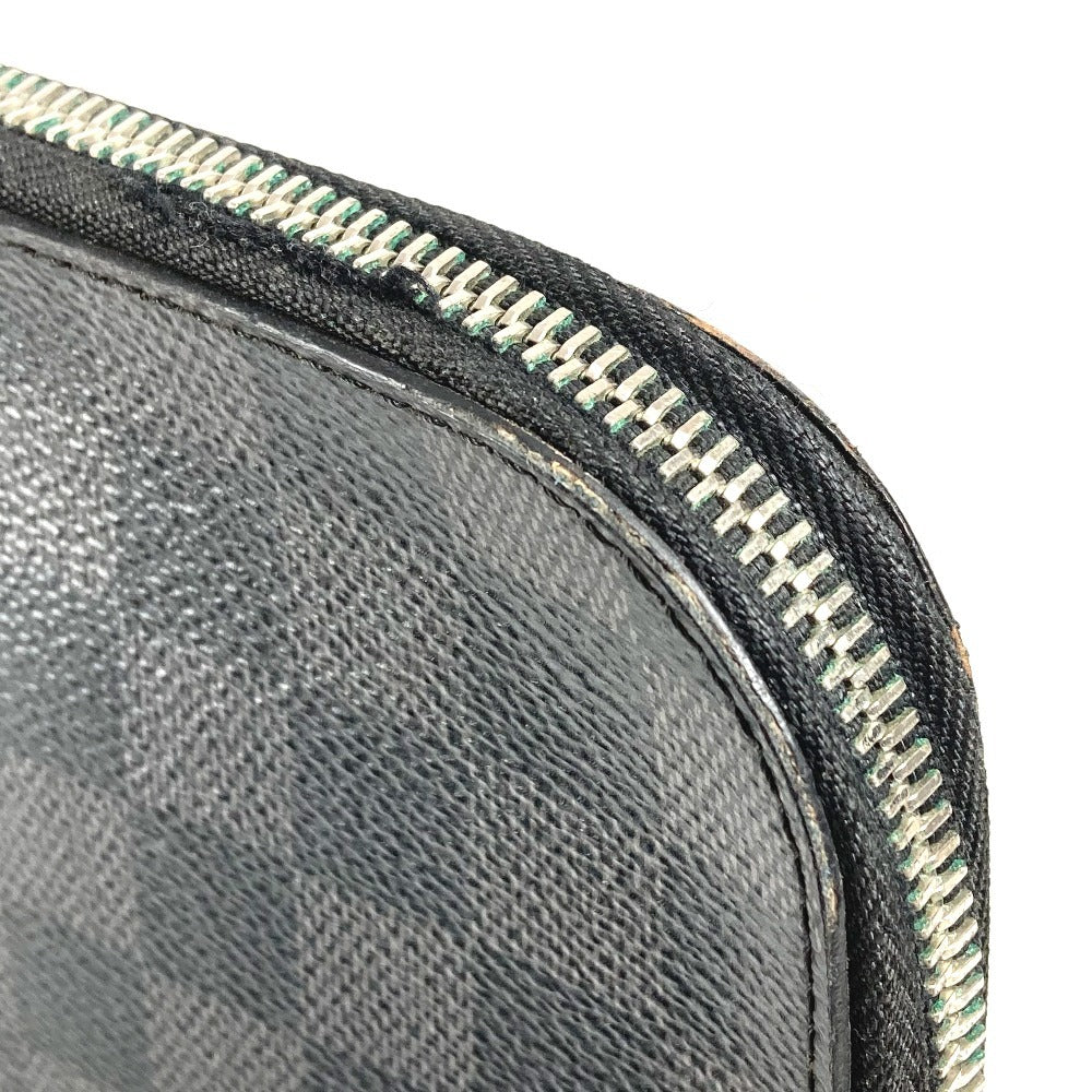 LOUIS VUITTON N64437 ダミエグラフィット ポシェットジュールGM ポシェットジュール GM カバン ポーチ セカンドバッグ L字ファスナー クラッチバッグ ダミエグラフィットキャンバス ユニセックス