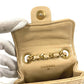 CHANEL Quilted CC Coco Mark Logo Mini Mini Matelasse Bag Pouch Bag Charm Key Holder Handbag Lambskin Unisex Beige