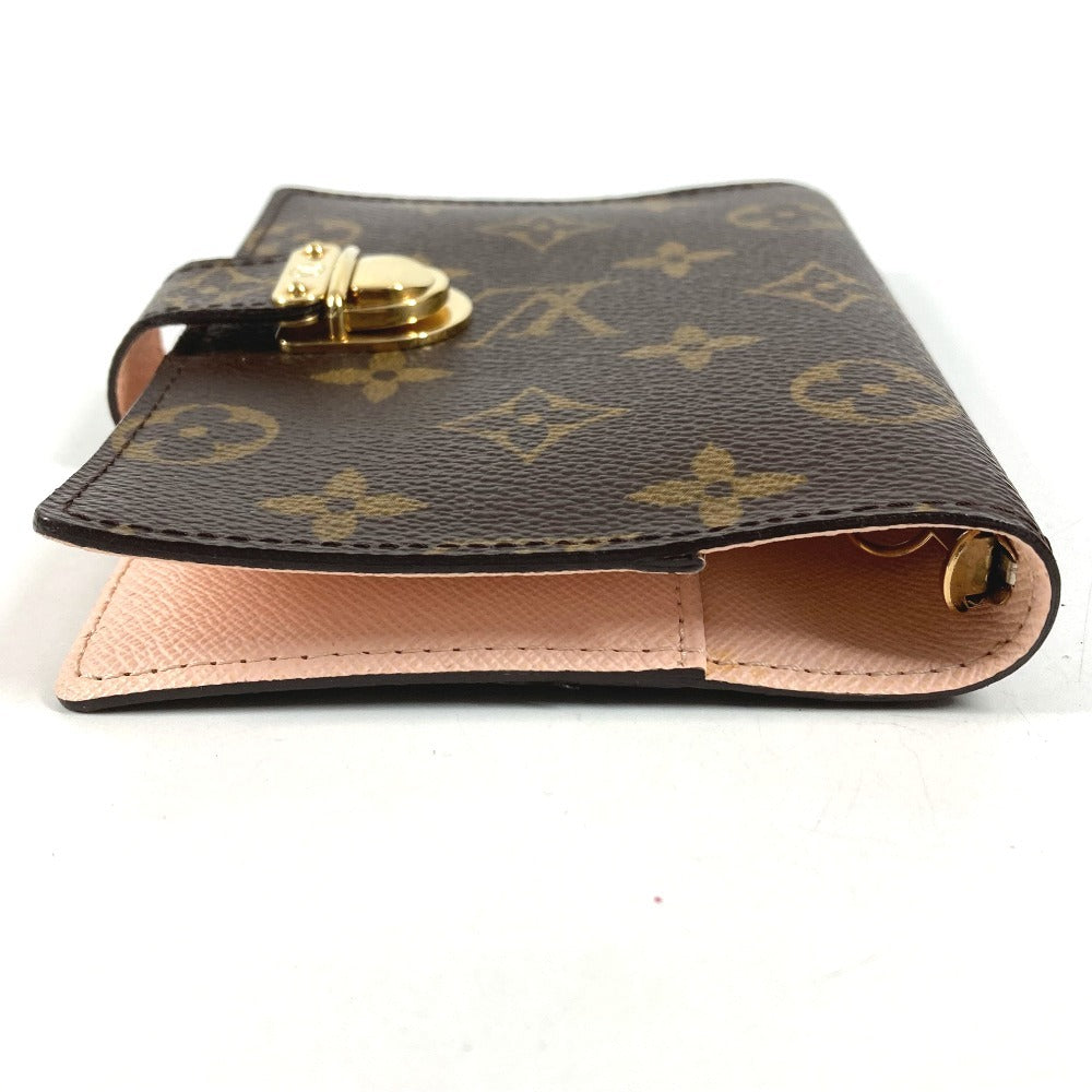 LOUIS VUITTON R21013 Monogram Agenda PM Agenda PM Agenda Koala Organizer Stationery Notebook Cover Monogram Canvas Unisex Pink