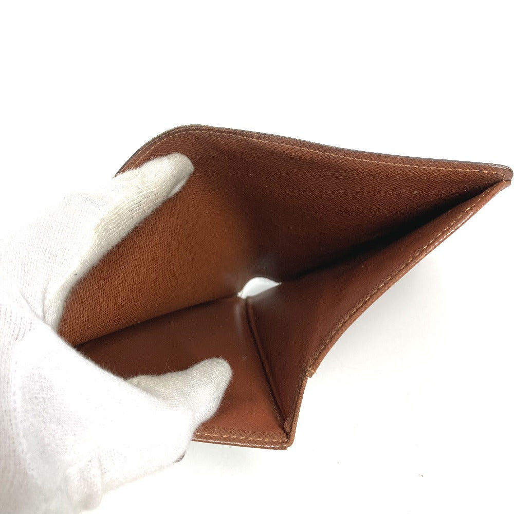 LOUIS VUITTON M61202 モノグラム ポルトトレゾールエテュイパピエ 長財布 フラップ 3つ折り財布 モノグラムキャンバス ユニセックス ブラウン