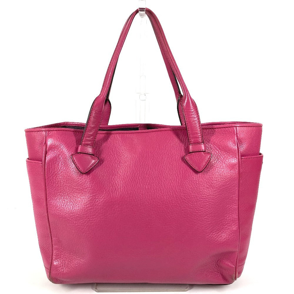 LOEWE ロゴ ヘリテージ トートバッグ カバン 肩掛け ショルダーバッグ レザー ユニセックス ピンク