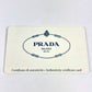 PRADA VA0484 トライアングルロゴ 三角ロゴ プレート ロボット ロゴ カバン トートバッグ ハンドバッグ レザー/ナイロン ユニセックス カーキ