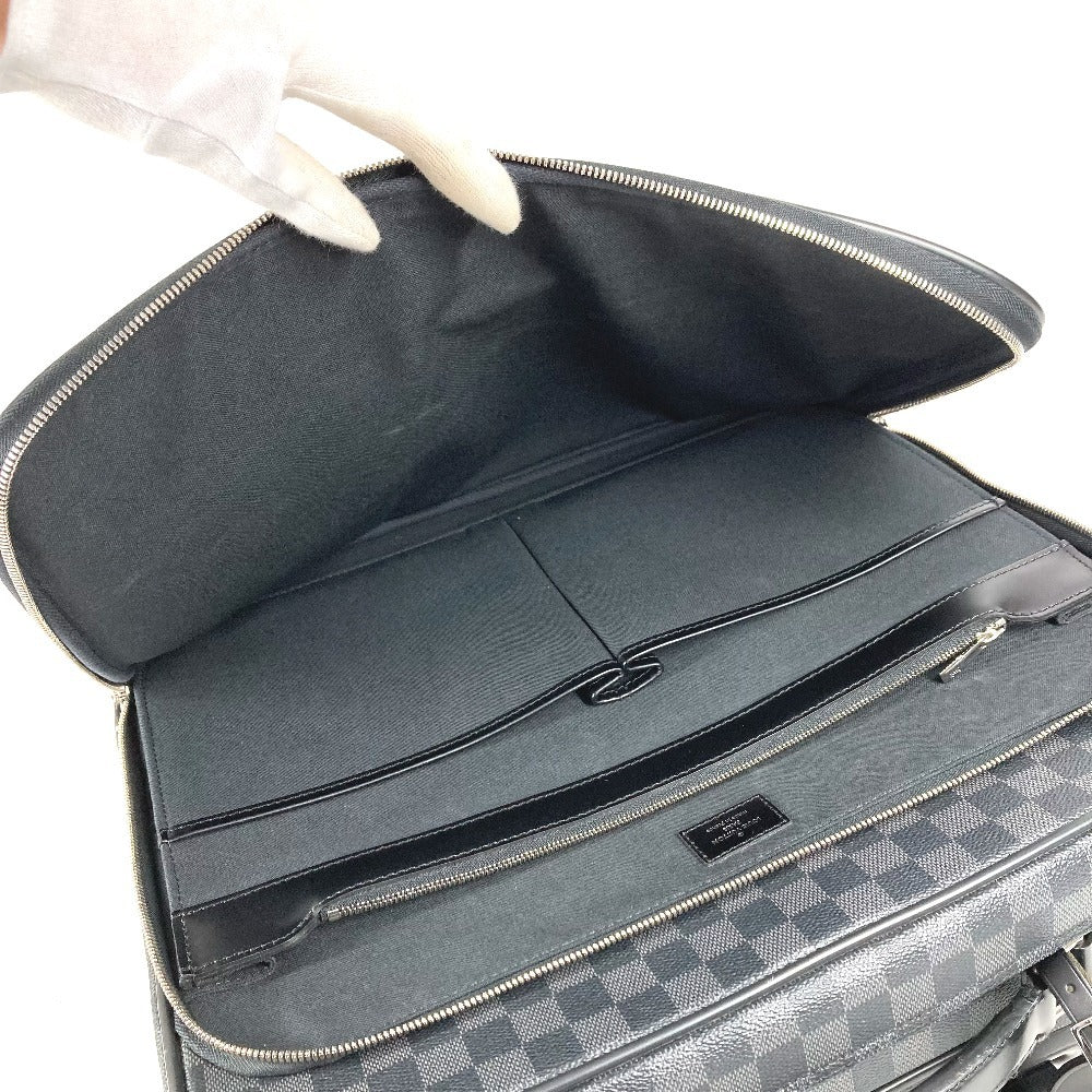 LOUIS VUITTON N23206 ダミエグラフィット パイロットケース 2輪 スーツケース トラベルバッグ 旅行バッグ キャリーバッグ ダミエグラフィットキャンバス ユニセックス ブラック