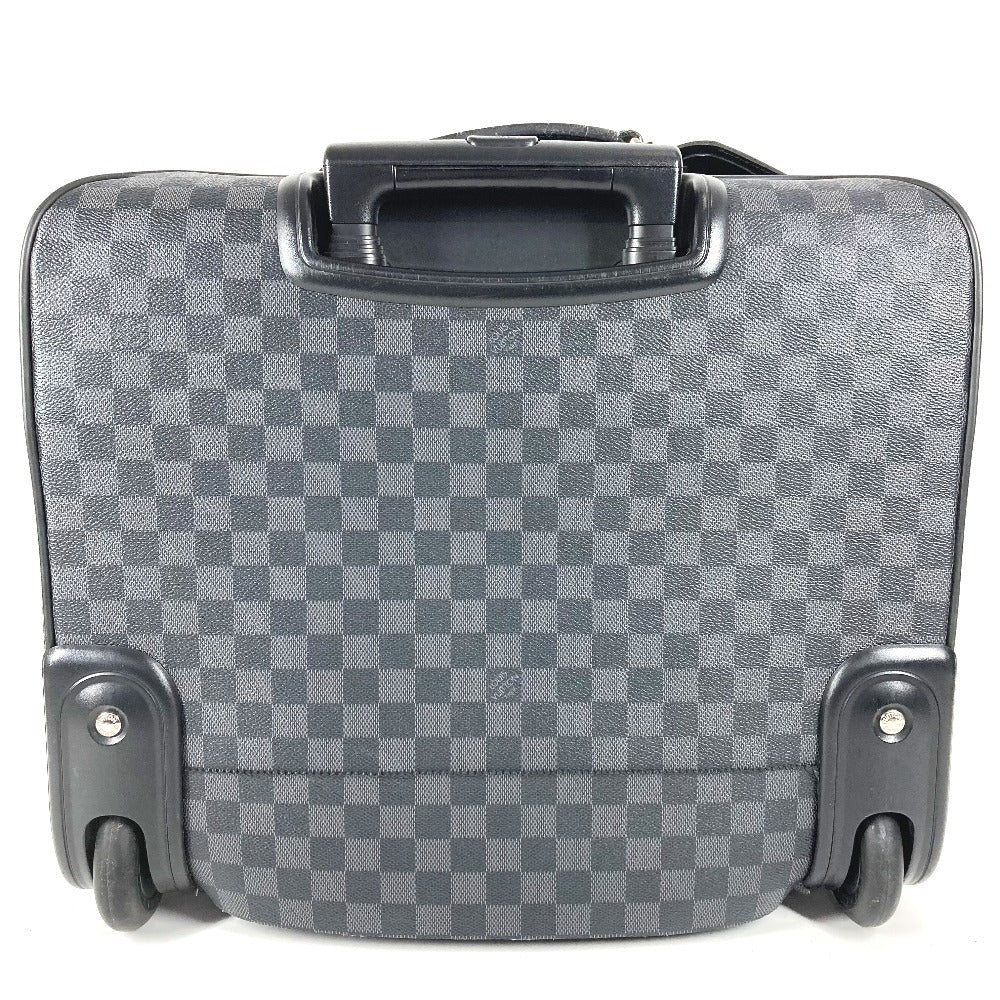 LOUIS VUITTON N23206 ダミエグラフィット パイロットケース 2輪 スーツケース トラベルバッグ 旅行バッグ キャリーバッグ ダミエグラフィットキャンバス ユニセックス ブラック