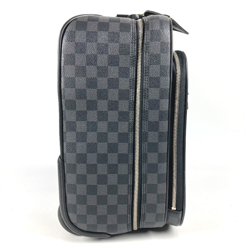 LOUIS VUITTON N23206 ダミエグラフィット パイロットケース 2輪 スーツケース トラベルバッグ 旅行バッグ キャリーバッグ ダミエグラフィットキャンバス ユニセックス ブラック