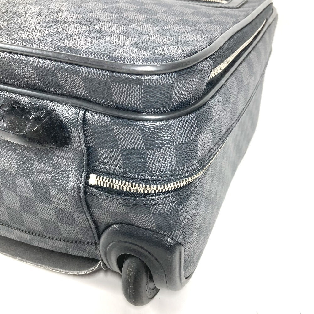 LOUIS VUITTON N23206 ダミエグラフィット パイロットケース 2輪 スーツケース トラベルバッグ 旅行バッグ キャリーバッグ ダミエグラフィットキャンバス ユニセックス ブラック