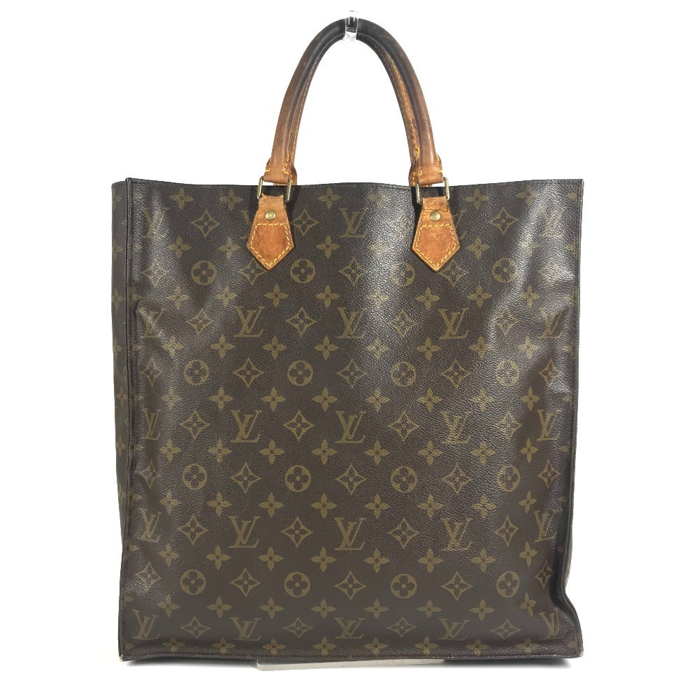 LOUIS VUITTON M51140 モノグラム サックプラ カバン トートバッグ 縦型トート ハンドバッグ モノグラムキャンバス ユニセックス ブラウン