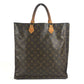 LOUIS VUITTON M51140 モノグラム サックプラ カバン トートバッグ 縦型トート ハンドバッグ モノグラムキャンバス ユニセックス ブラウン