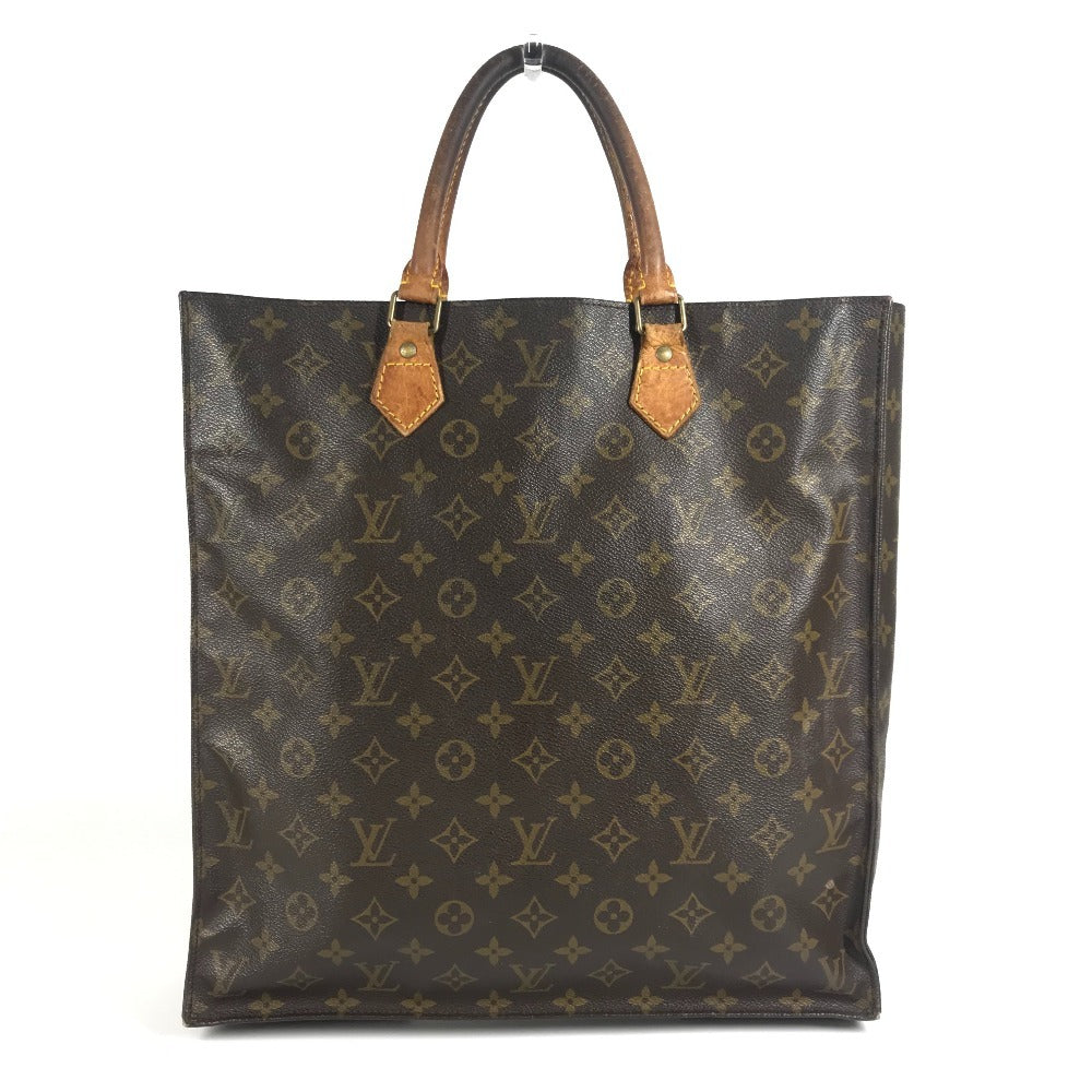 LOUIS VUITTON M51140 モノグラム サックプラ カバン トートバッグ 縦型トート ハンドバッグ モノグラムキャンバス ユニセックス ブラウン