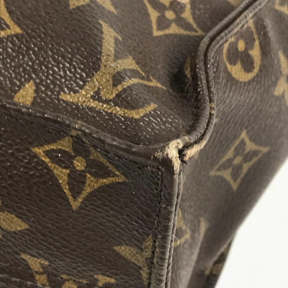 LOUIS VUITTON M51140 モノグラム サックプラ カバン トートバッグ 縦型トート ハンドバッグ モノグラムキャンバス ユニセックス ブラウン