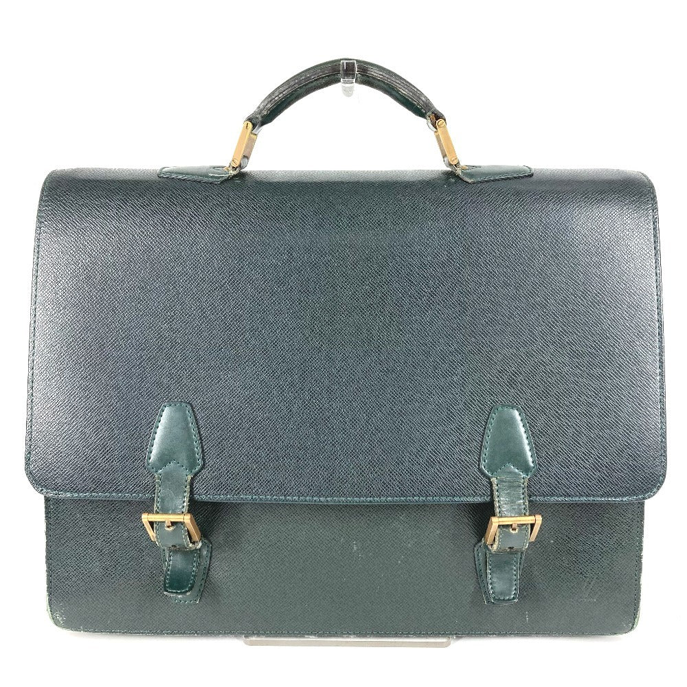 LOUIS VUITTON M30084 タイガ タシュケント カバン ハンドバッグ 書類バッグ ブリーフケース ビジネスバッグ タイガレザー ユニセックス エピセア グリーン