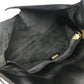 GUCCI 004 056 ヴィンテージ ロゴ 斜め掛け ポシェット カバン ショルダーバッグ レザー ユニセックス ブラック