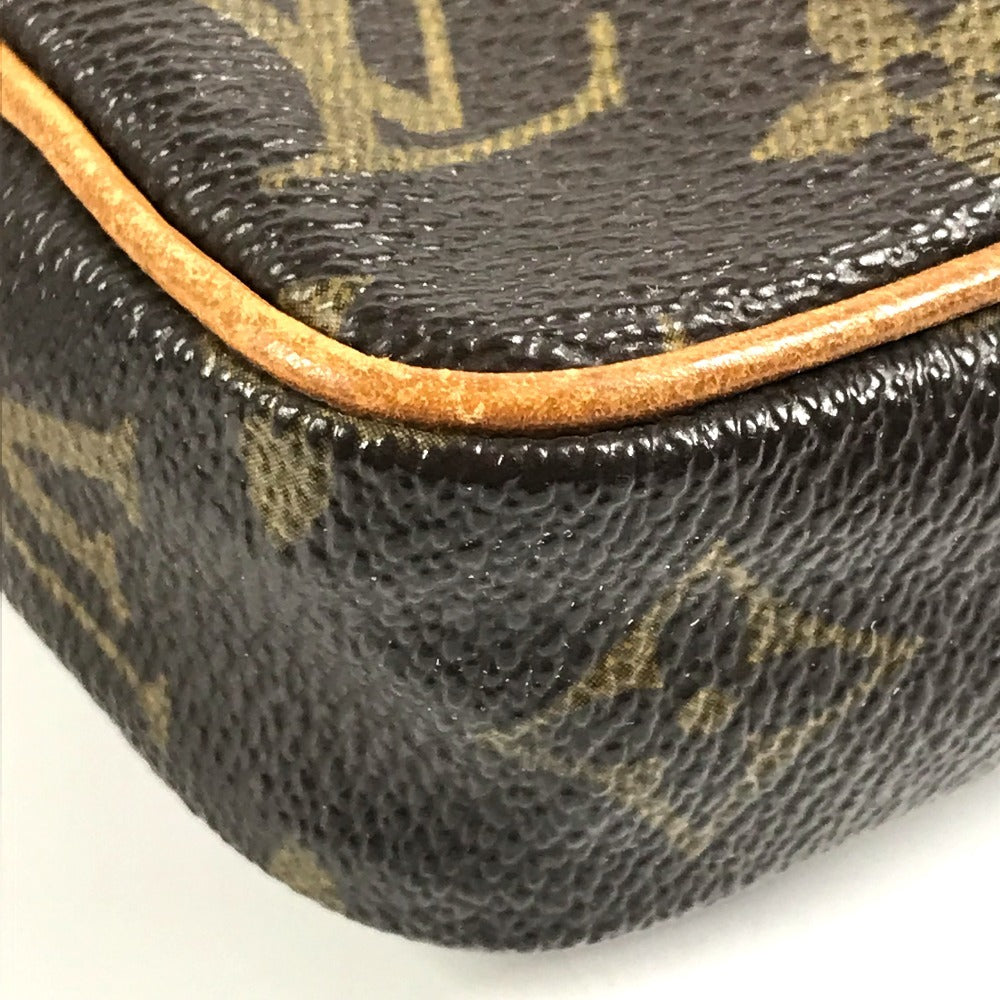 LOUIS VUITTON M45268 Monogram Mini Danube Mini Danube Bag Shoulder Bag Pochette Monogram Canvas Unisex Brown