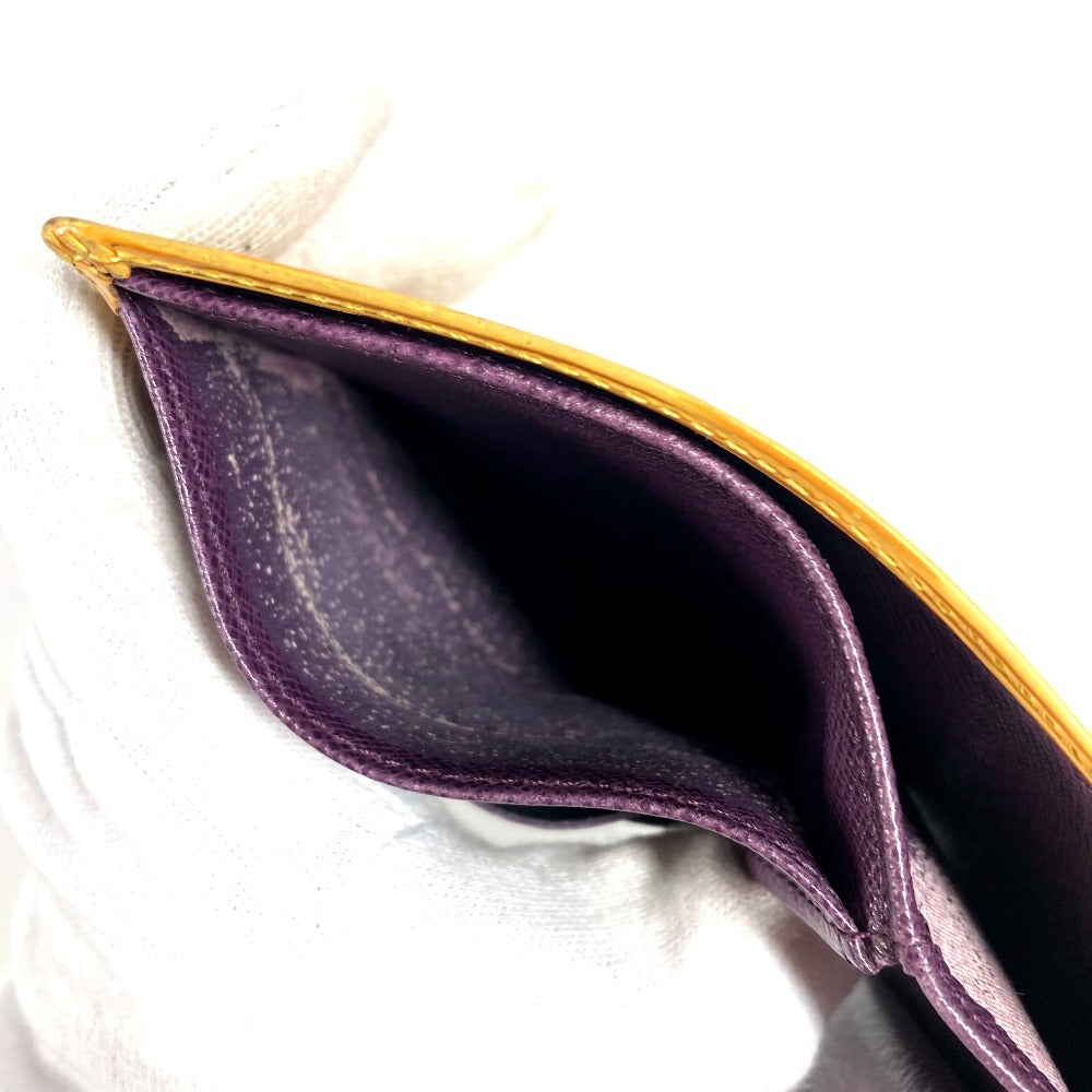 LOUIS VUITTON M63559 エピ ポルト ビエ コンパクト コンパクトウォレット 2つ折り財布 エピレザー ユニセックス タッシリイエロー イエロー