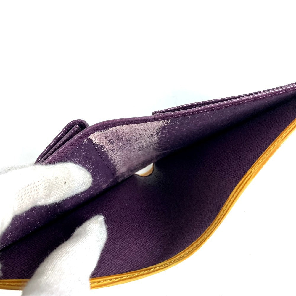 LOUIS VUITTON M63559 エピ ポルト ビエ コンパクト コンパクトウォレット 2つ折り財布 エピレザー ユニセックス タッシリイエロー イエロー