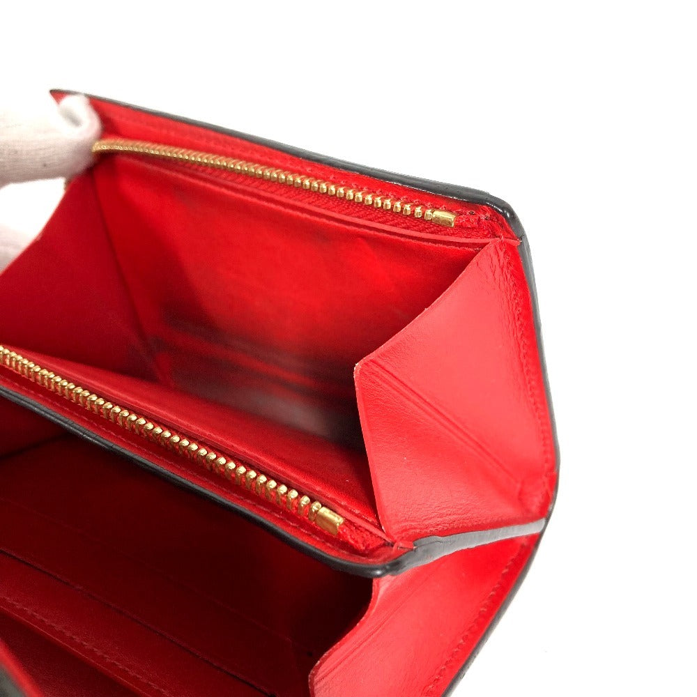 LOUIS VUITTON M64587 モノグラム ポルトフォイユフロールコンパクト コンパクトウォレット 2つ折り財布 モノグラムキャンバス レディース レッド