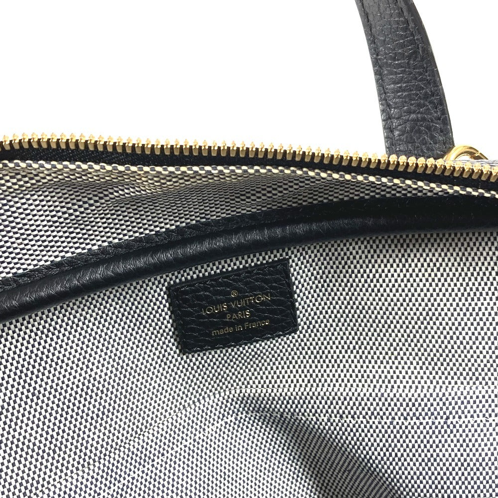 LOUIS VUITTON Unknown Dra Ultrafast MM Tote Bag Handbag Taurillon Leather Women's Noir Black