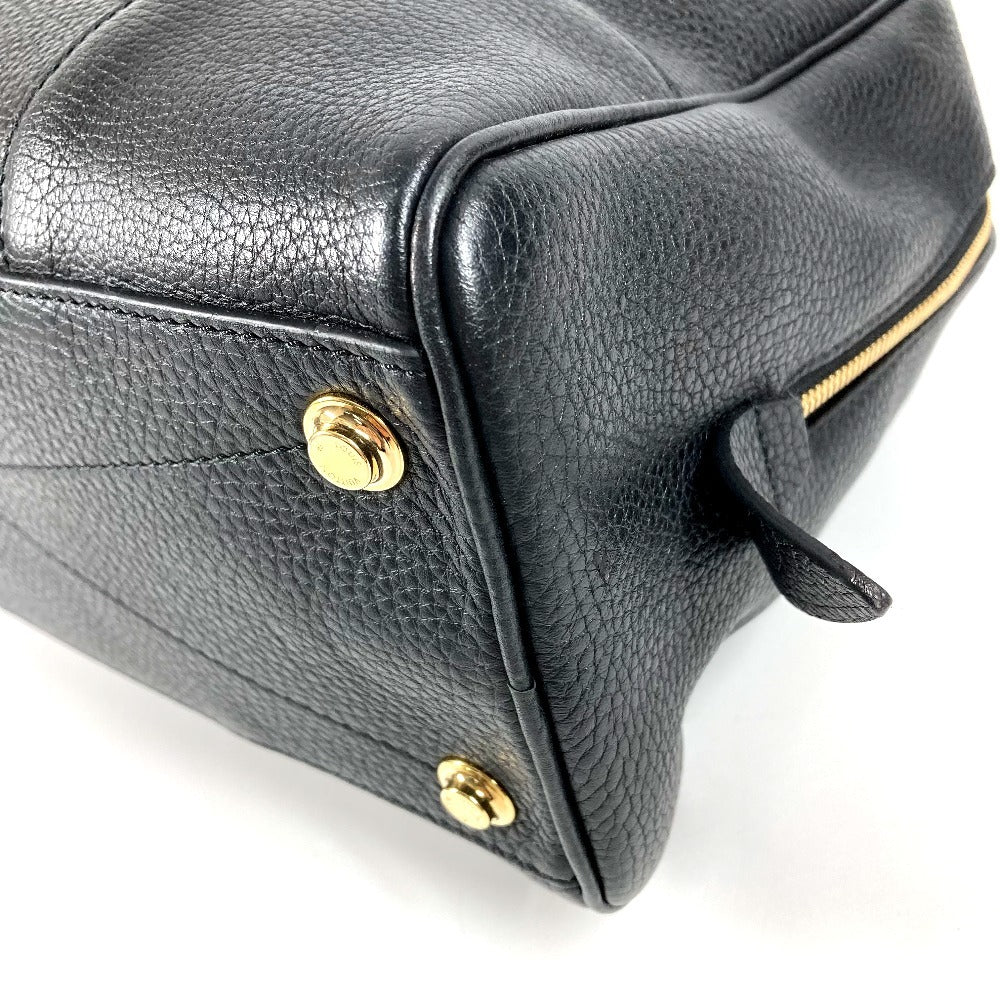 LOUIS VUITTON Unknown Dra Ultrafast MM Tote Bag Handbag Taurillon Leather Women's Noir Black
