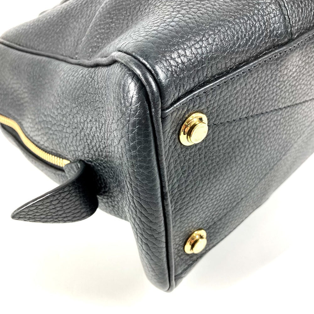LOUIS VUITTON Unknown Dra Ultrafast MM Tote Bag Handbag Taurillon Leather Women's Noir Black