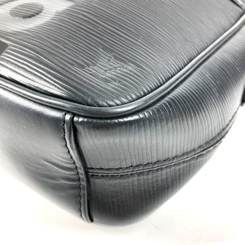 LOUIS VUITTON M53431 エピ Supreme シュプリーム コラボ ダヌーブ カバン 斜め掛け ポシェット ショルダーバッグ エピレザー ユニセックス ノワール ブラック