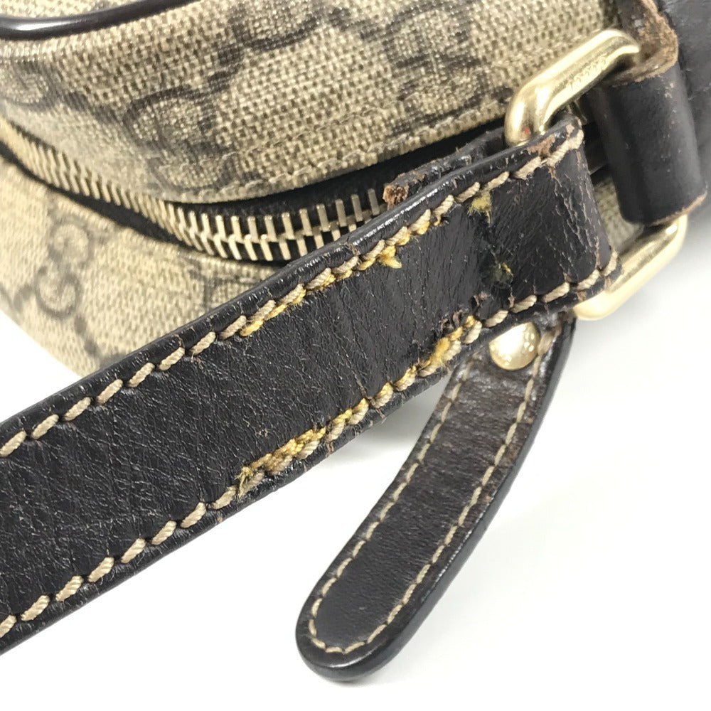 GUCCI 233268 GGスプリーム ロゴ 斜め掛け ポシェット カバン ショルダーバッグ GGスプリームキャンバス ユニセックス ベージュ