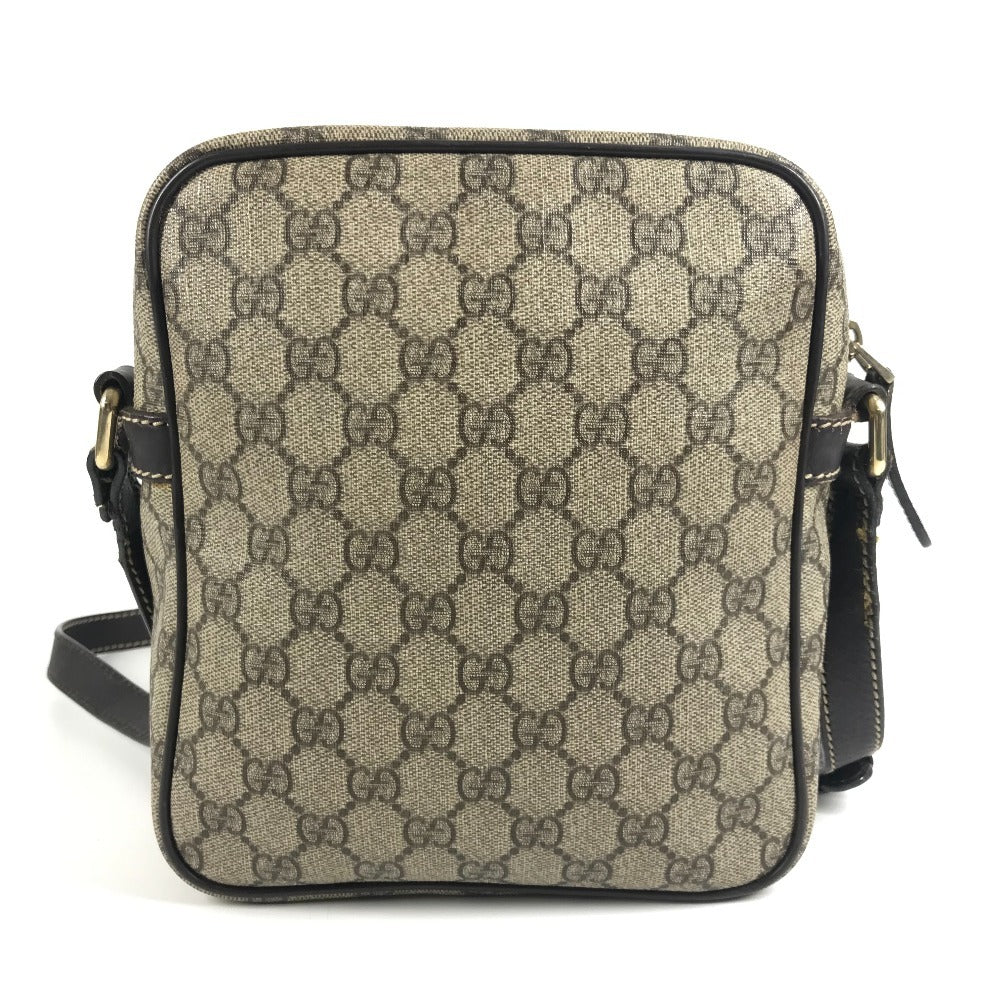 GUCCI 233268 GGスプリーム ロゴ 斜め掛け ポシェット カバン ショルダーバッグ GGスプリームキャンバス ユニセックス ベージュ