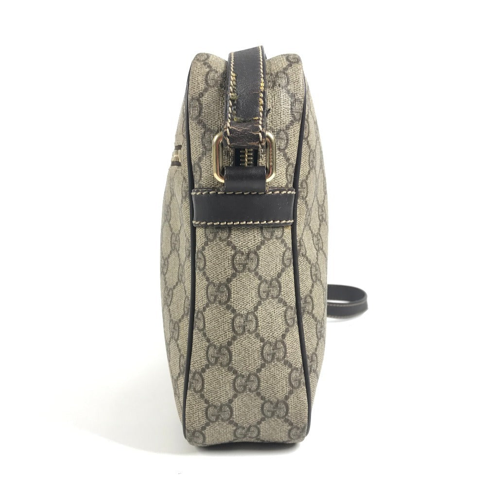 GUCCI 233268 GGスプリーム ロゴ 斜め掛け ポシェット カバン ショルダーバッグ GGスプリームキャンバス ユニセックス ベージュ