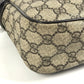 GUCCI 233268 GGスプリーム ロゴ 斜め掛け ポシェット カバン ショルダーバッグ GGスプリームキャンバス ユニセックス ベージュ