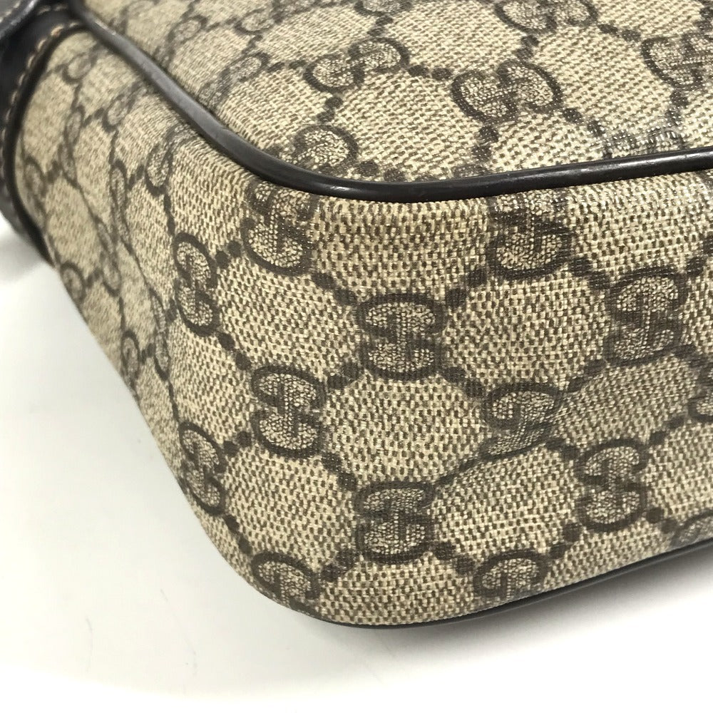 GUCCI 233268 GGスプリーム ロゴ 斜め掛け ポシェット カバン ショルダーバッグ GGスプリームキャンバス ユニセックス ベージュ