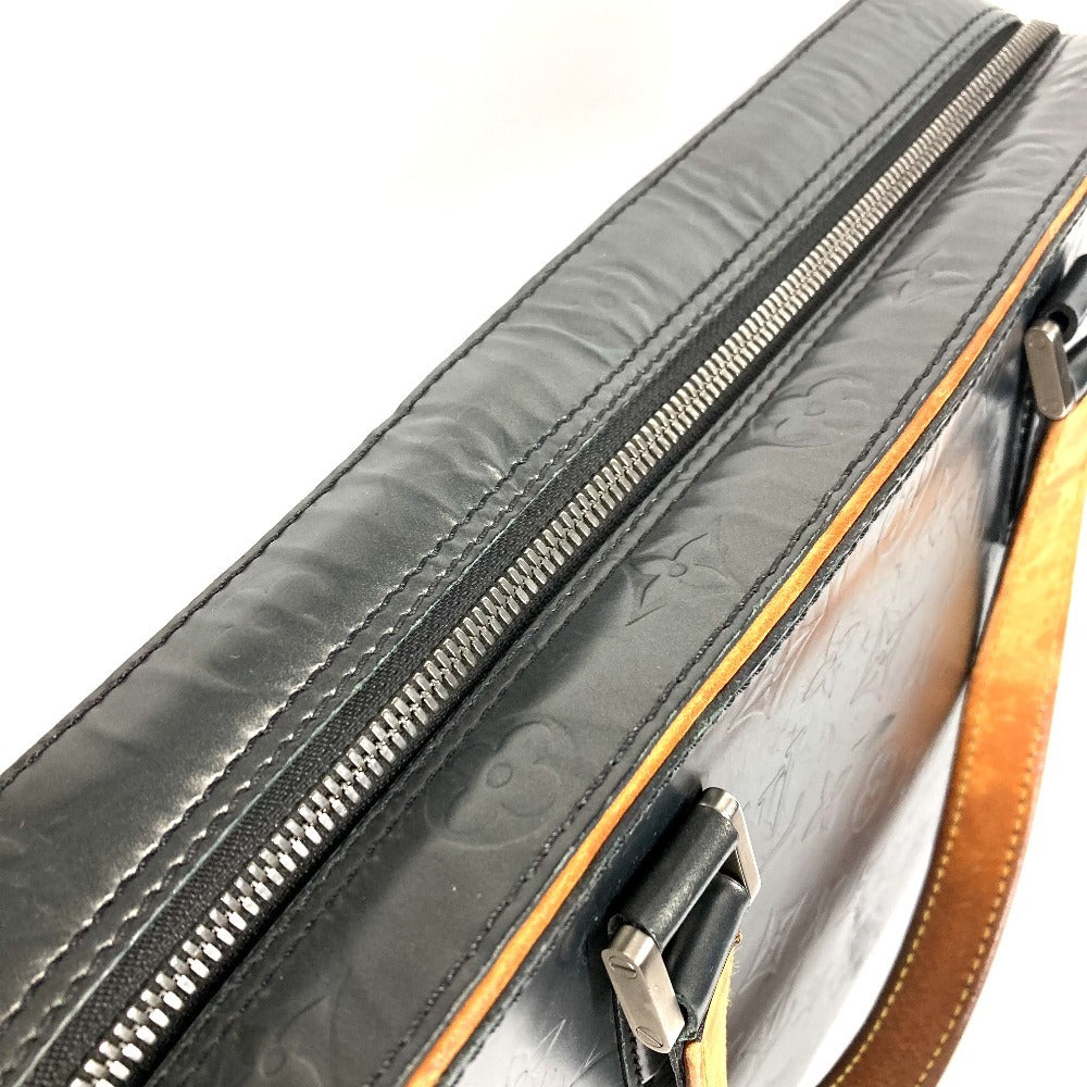 LOUIS VUITTON M55135 モノグラムマット マルデン ブリーフケース カバン 書類バッグ トートバッグ ビジネスバッグ モノグラムマットレザー レディース ネイビー