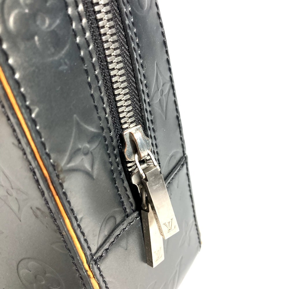 LOUIS VUITTON M55135 モノグラムマット マルデン ブリーフケース カバン 書類バッグ トートバッグ ビジネスバッグ モノグラムマットレザー レディース ネイビー