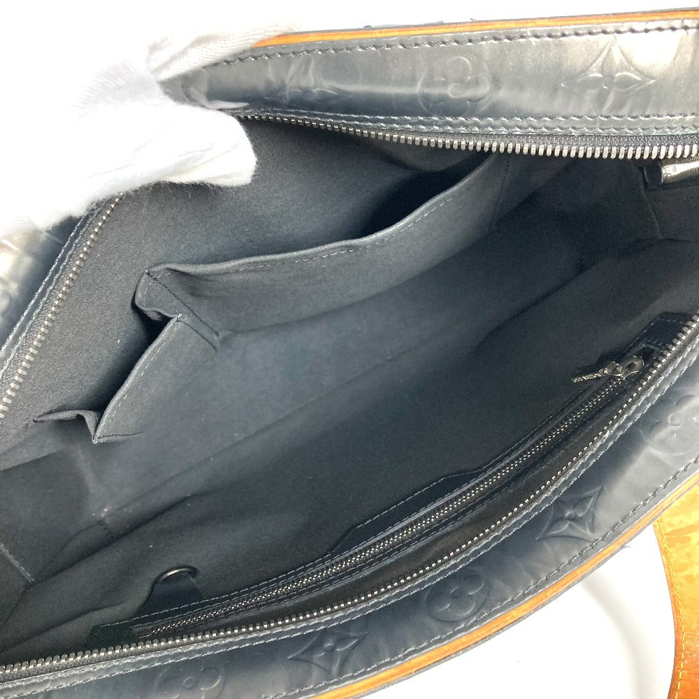LOUIS VUITTON M55135 モノグラムマット マルデン ブリーフケース カバン 書類バッグ トートバッグ ビジネスバッグ モノグラムマットレザー レディース ネイビー