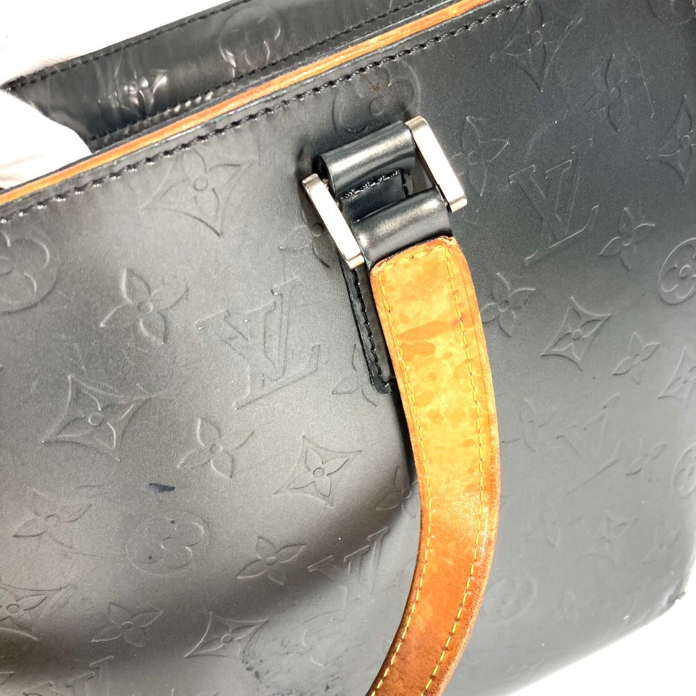 LOUIS VUITTON M55135 モノグラムマット マルデン ブリーフケース カバン 書類バッグ トートバッグ ビジネスバッグ モノグラムマットレザー レディース ネイビー