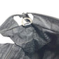 PRADA Triangle Logo Plate Tote Bag Handbag Nylon Unisex Black
