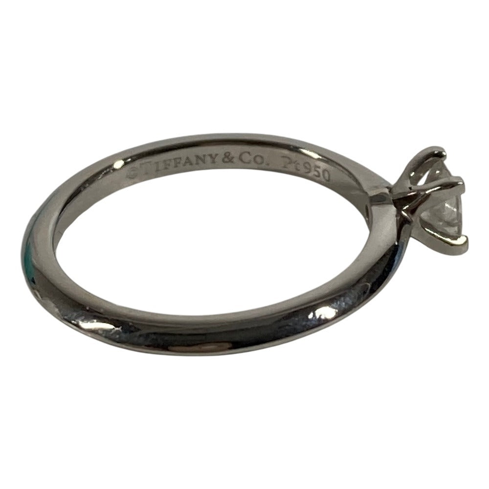 TIFFANY&Co. D0.19ct ダイヤ ダイヤモンド プリンセスカット プラチナ アクセサリー ジュエリー リング・指輪 Pt950 レディース シルバー