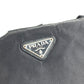 PRADA B5877F Triangle Logo Plate Shoulder Bag Tote Bag Nylon Unisex Black