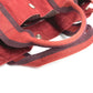 HERMES Foul Tou MM Foul Tou MM Tote Bag Handbag Cotton Unisex Red
